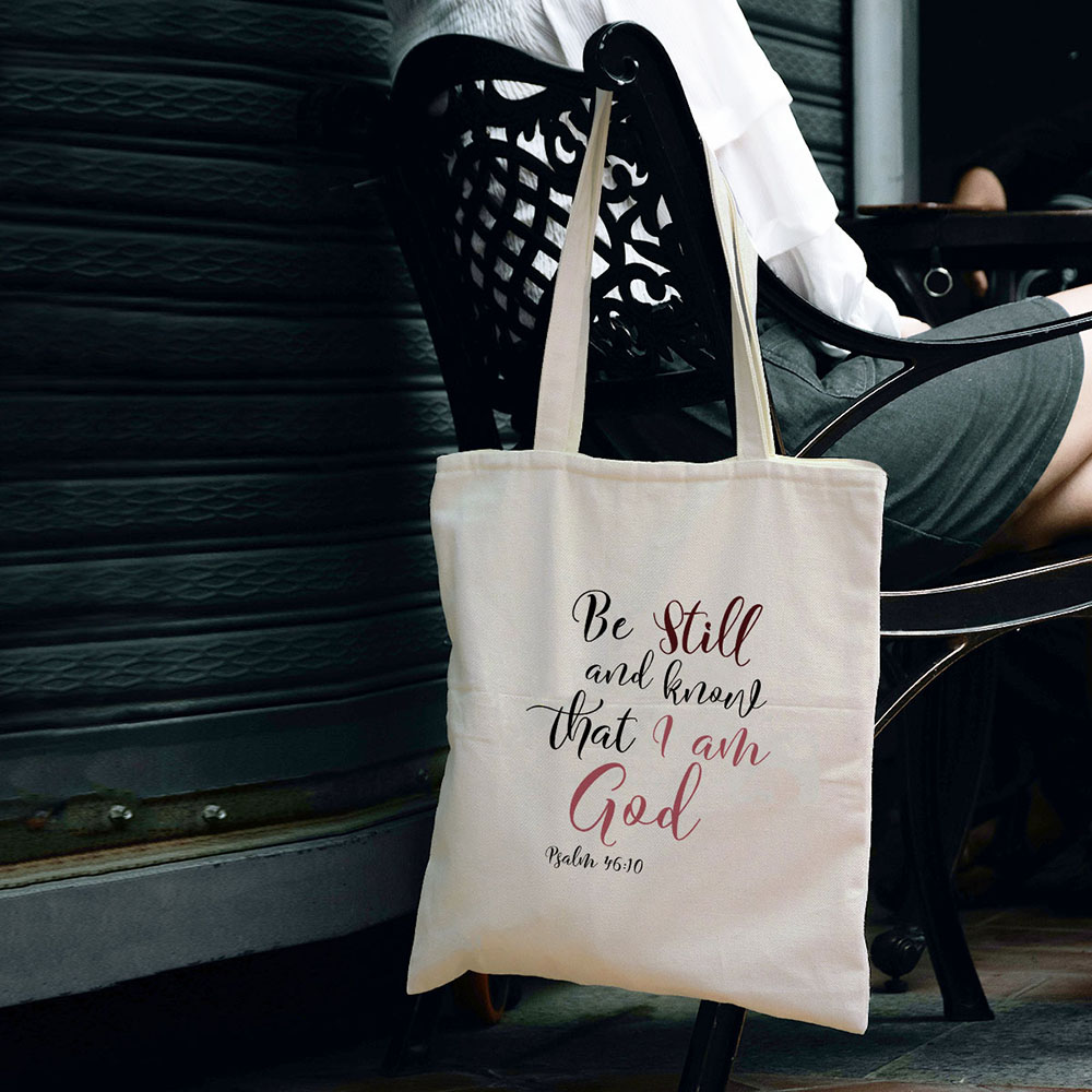 Canvas Tote Bag Shoulder Handbag Purse Reusable for Travel Grocery Shopping - Picture 18 of 109