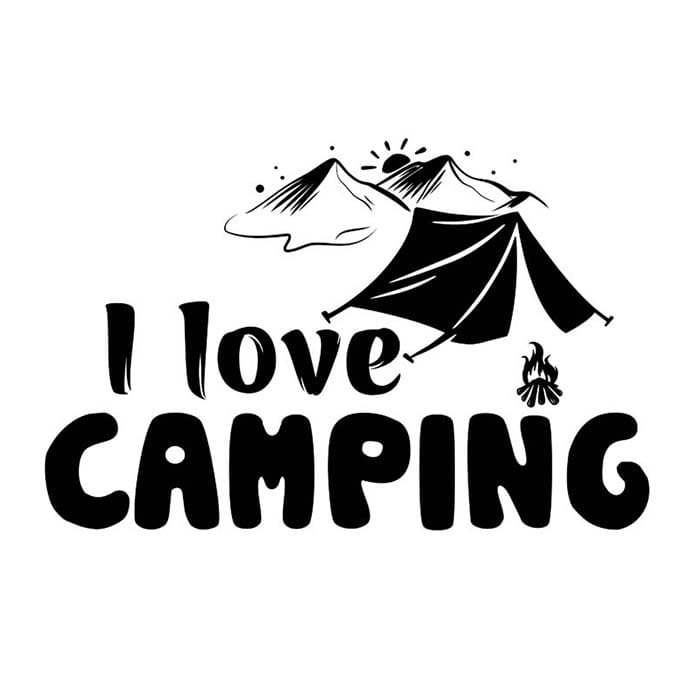 I Love Camping Quotes VinaFrog