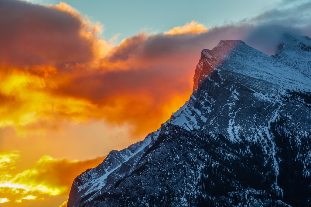 Mount Rundle, Banff National Park, Alberta, Canada
