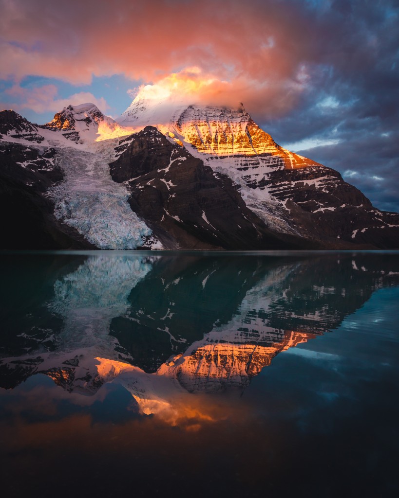 Berg Lake Sunrise