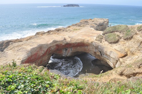 devils punchbowl near otter rock oregon