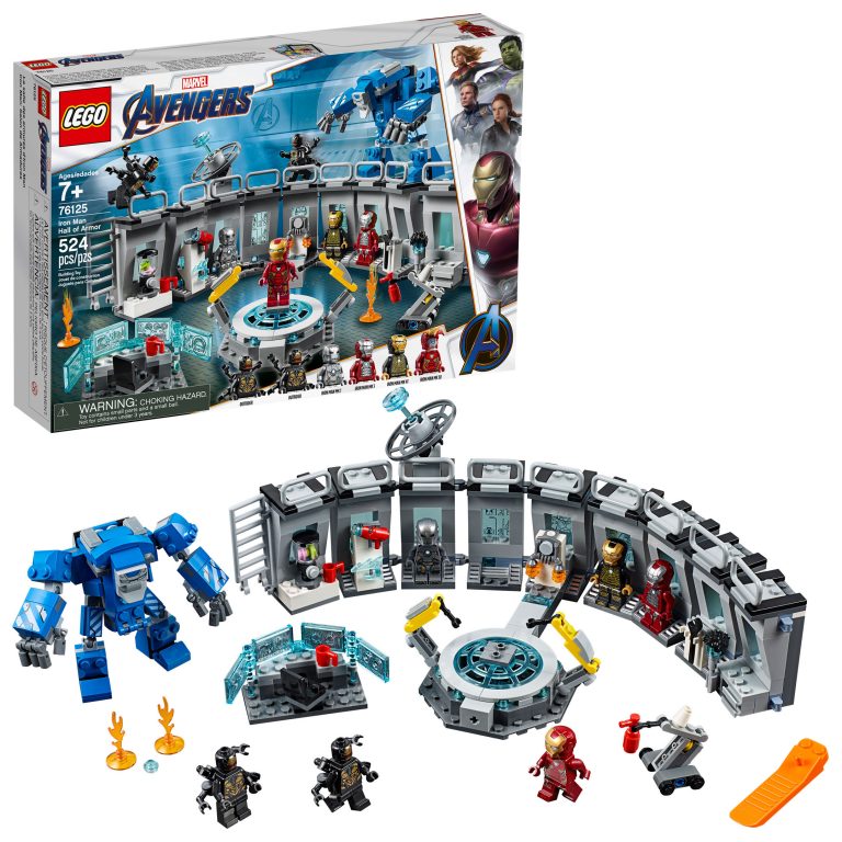 LEGO Avengers Endgame Official 76125 Iron Man Hall of Armor 2 The
