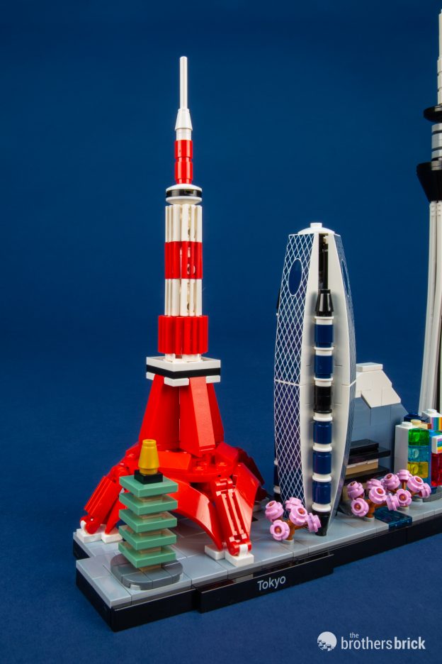LEGO Architecture 21051 Tokyo skyline takes us to Tokyo Tower, Shibuya