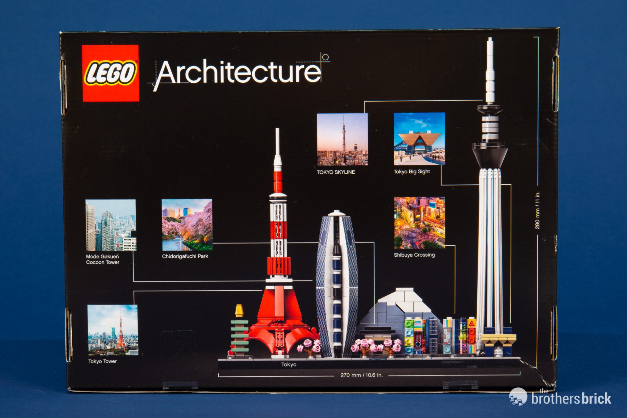 LEGO Architecture 21051 Tokyo skyline takes us to Tokyo Tower, Shibuya