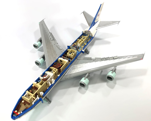 lego 747 plane