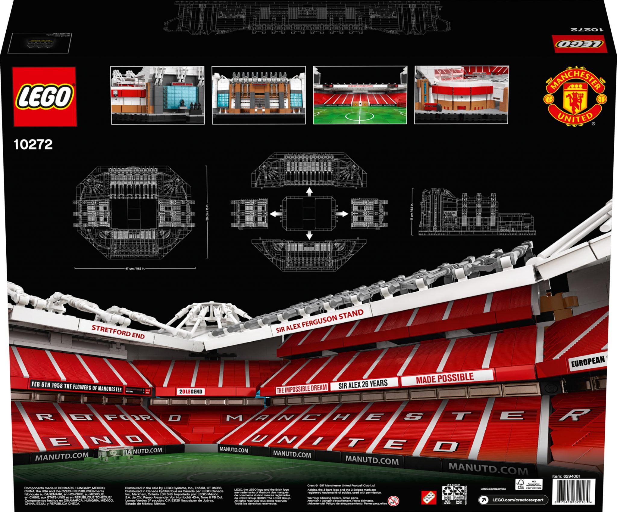 LEGO Creator Expert 10272 Old Trafford Manchester United9gPWT (3
