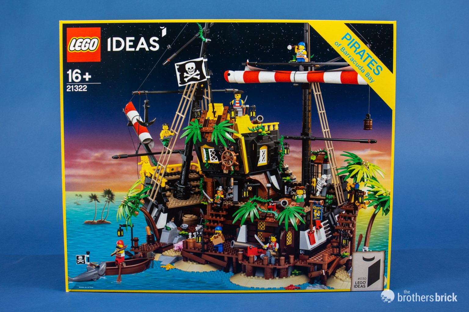 Pirate Shed / 21322 Barracuda Bay Extension 166 pièces pour les 7 ans