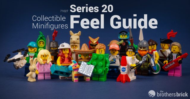 LEGO Collectible Minifigures 71027 CMF Series 20 Feel Guide Cover 640x335