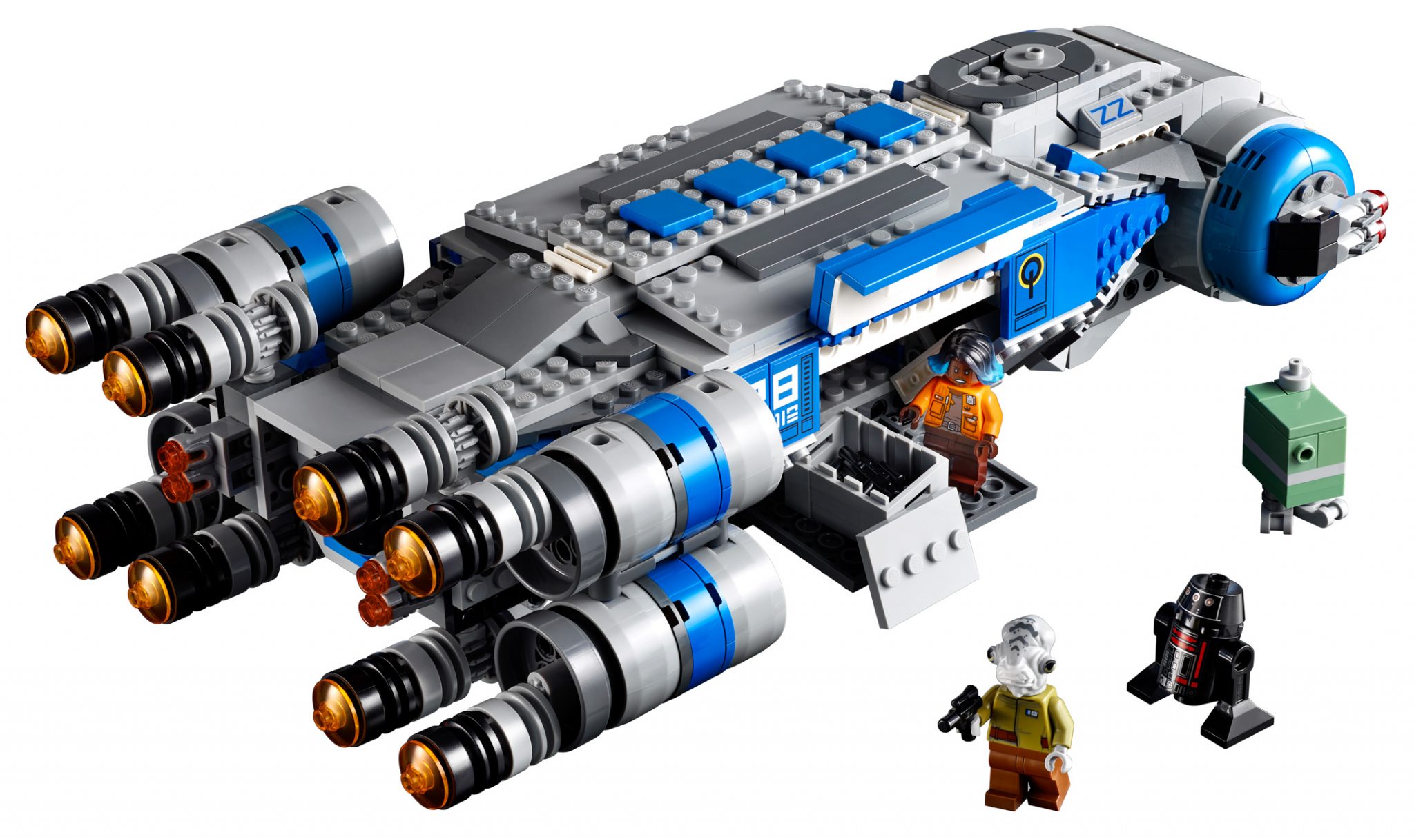 LEGO Star Wars 75293 Resistance I-TS Transport-HFXEX (15) - The Brothers Brick | The Brothers Brick