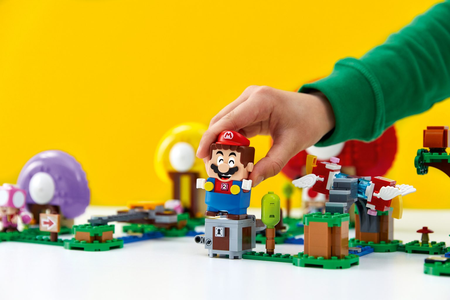 LEGO Super Mario 71368 Toad’s Treasure Hunt Expansion Set-X68EF (6 ...