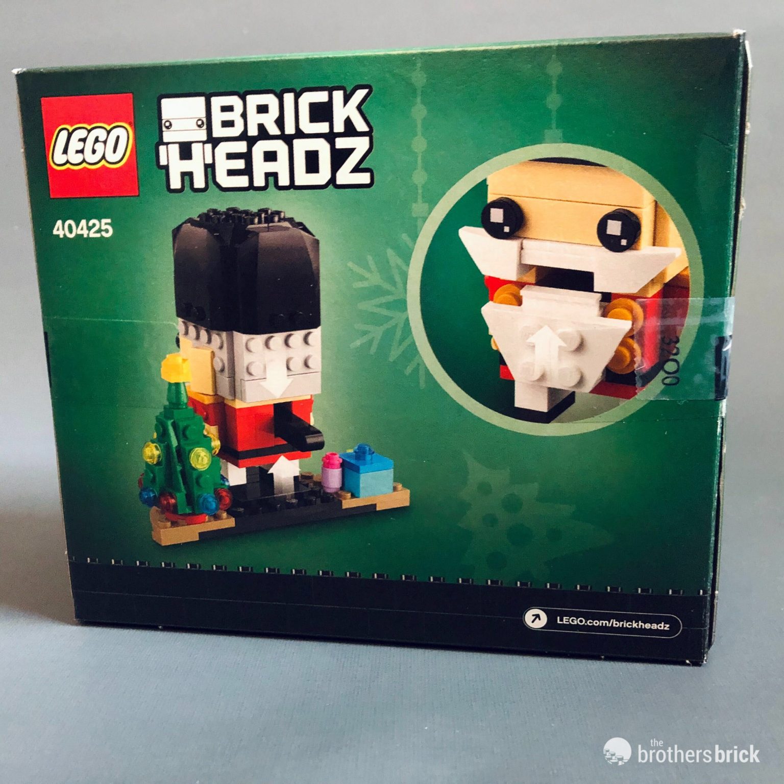 LEGO Holiday BrickHeadz 40425 Nutcracker [Review] The Brothers Brick