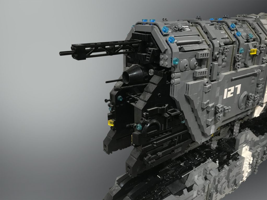 LEGO Halo fan spends 5 years designing & building 7-foot UNSC