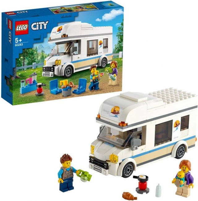 60283 City Holiday Camper Van - The Brothers Brick | The Brothers Brick
