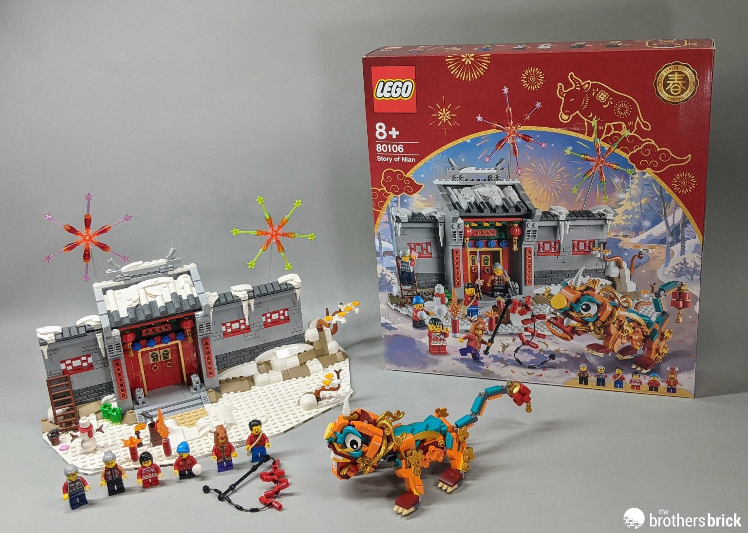 lego story of nian building kit 80106