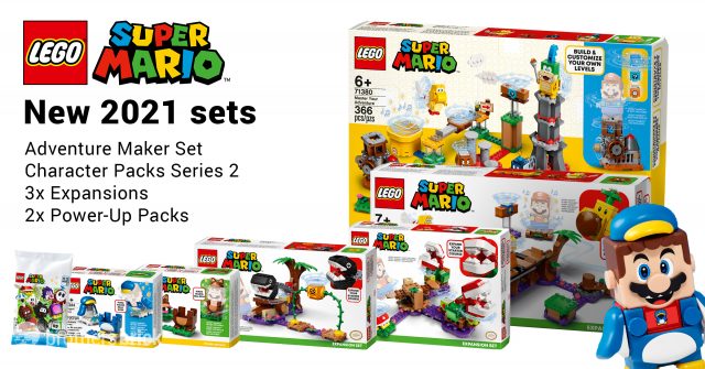 Level Up with These New LEGO SUPER MARIO BROS. Sets