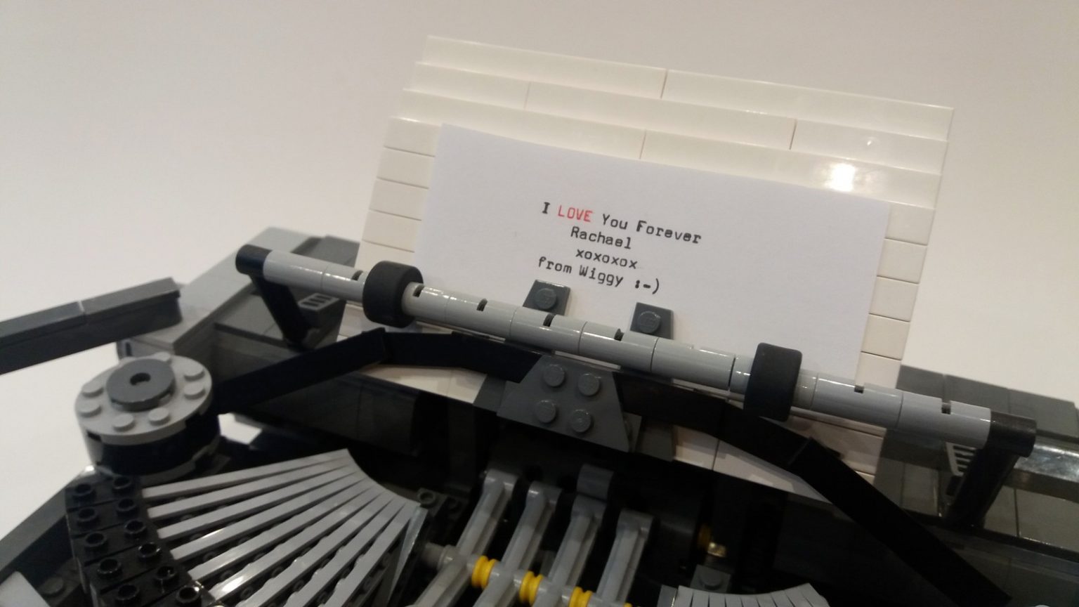 LEGO Ideas Typewriter 2 The Brothers Brick The Brothers Brick