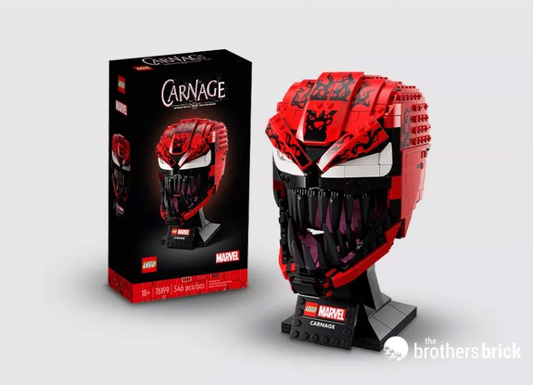 Carnage LEGO Bust 76199 Marvel 768x555