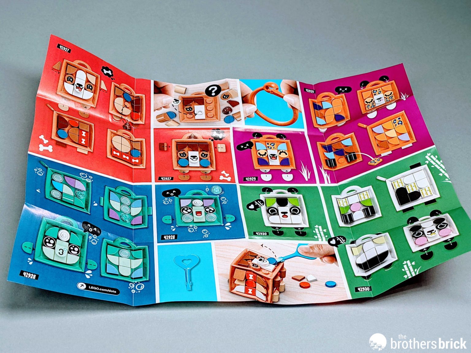 LEGODOTS41930Panda Bag TagReview4 The Brothers Brick The