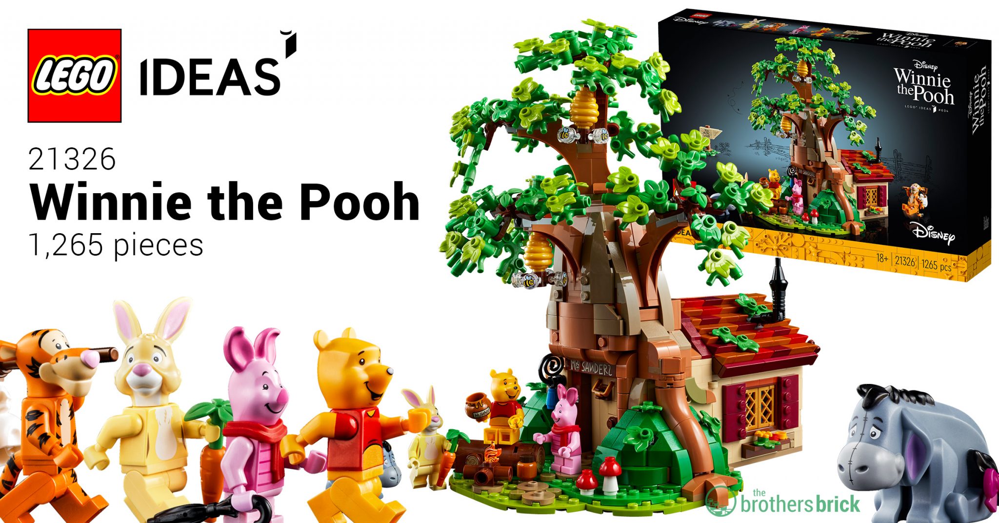 LEGO Ideas 21326 Winnie the Pooh S8H0YTBBCover The Brothers Brick