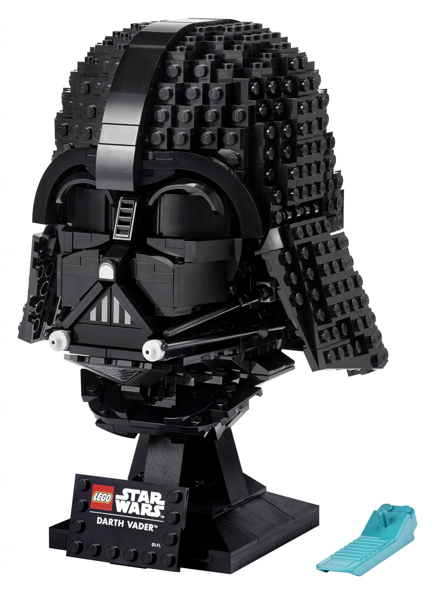 LEGO Star Wars Helmet Collection 75304 Darth Vader Helmet (2) The Brothers Brick The