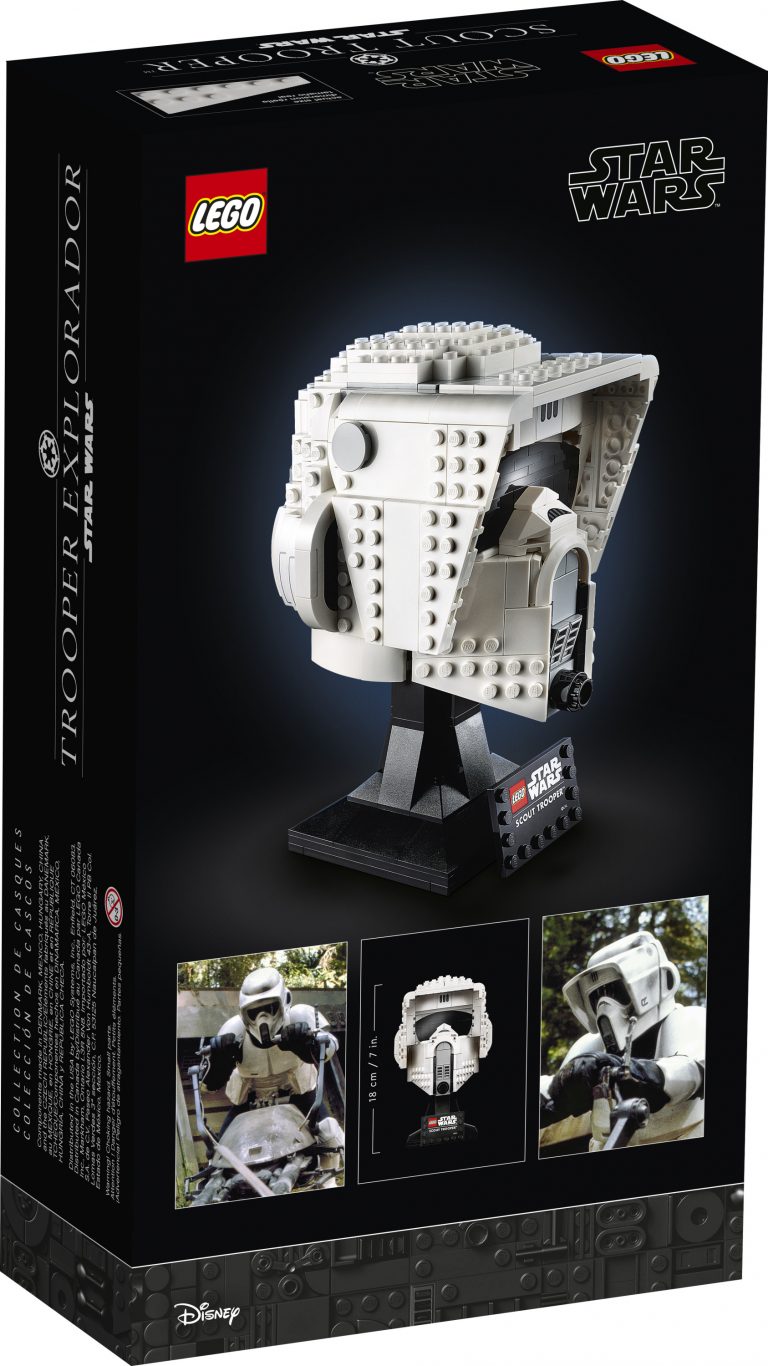 LEGO Star Wars Helmet Collection 75305 Scout Trooper Helmet (5) The