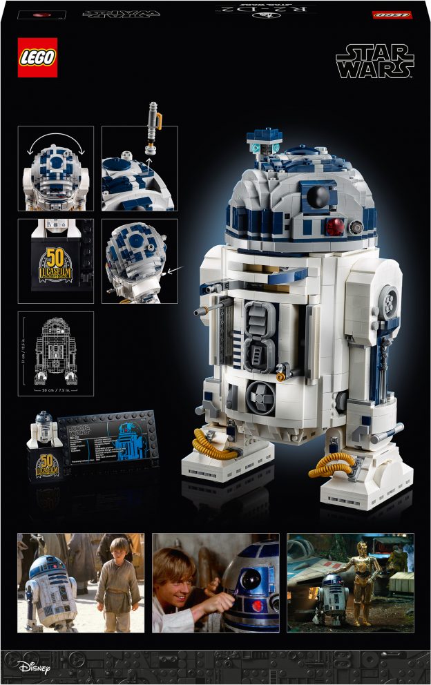 LEGO Star Wars reveals 75308 R2D2, a 2,300piece UCSstyle model to