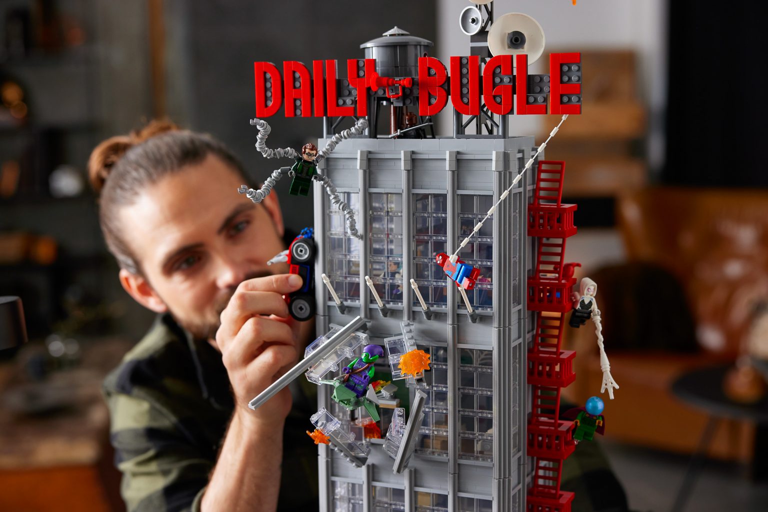LEGO Marvel SpiderMan 76178 Daily Bugle revealed with 25 minifigures