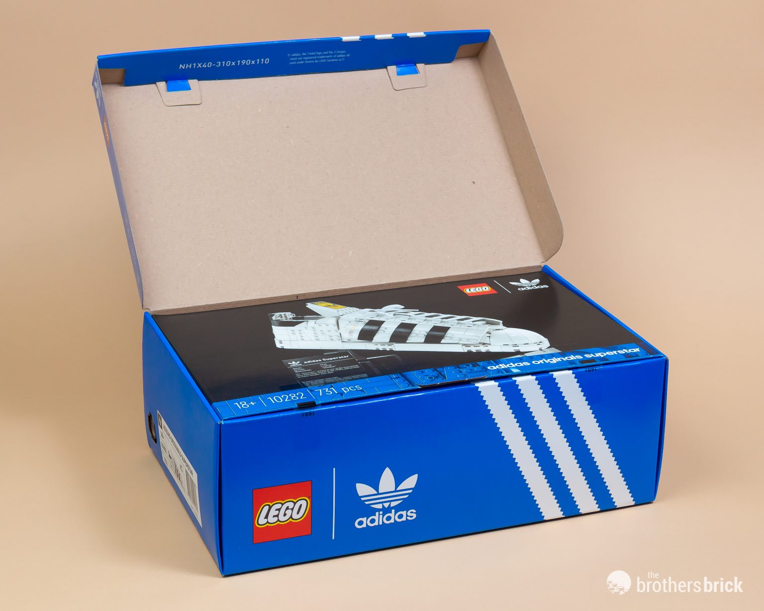 LEGO 10282 Adidas Originals Superstar [Review] | The Brothers Brick | The Brothers Brick