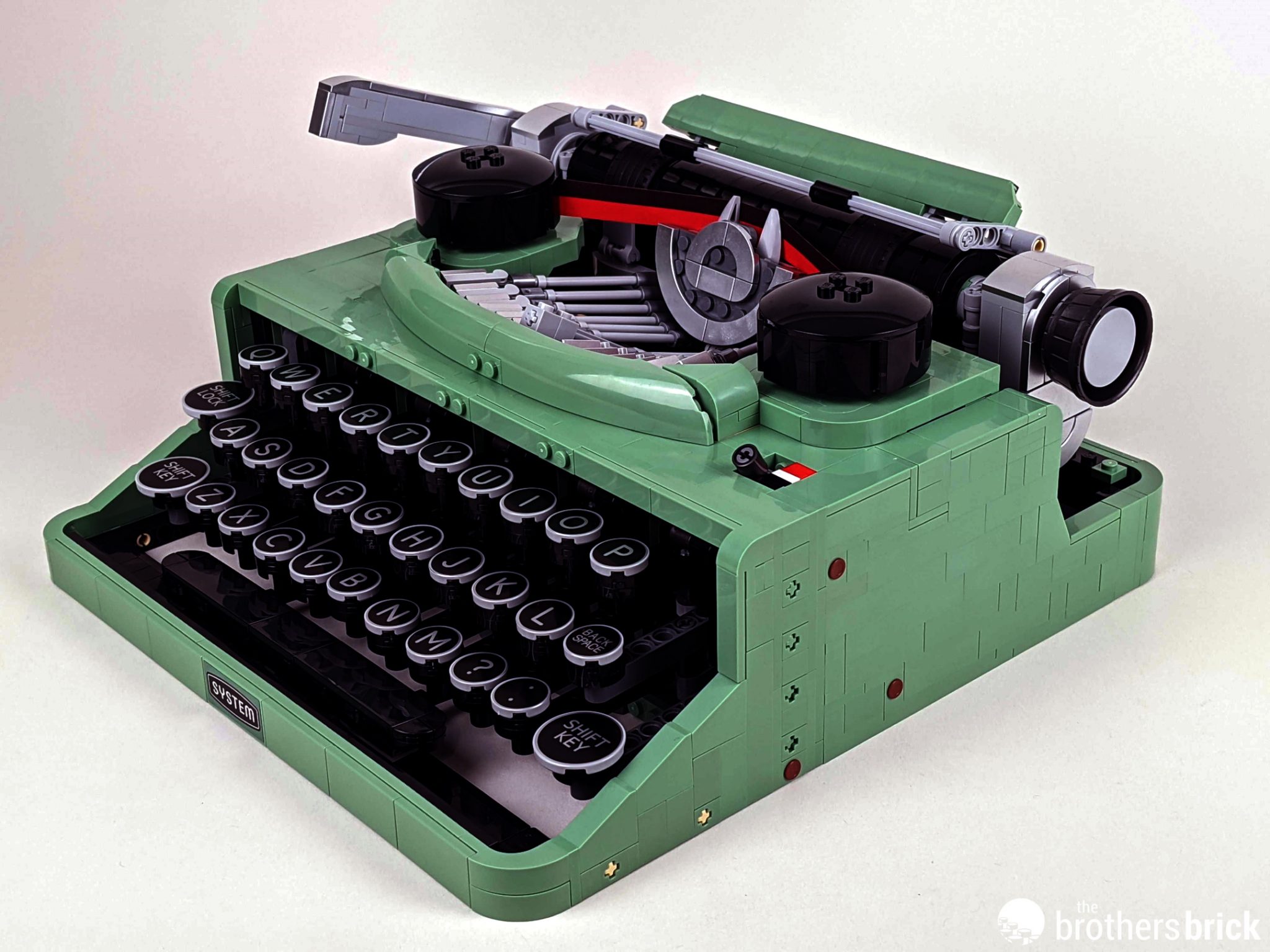 the lego typewriter