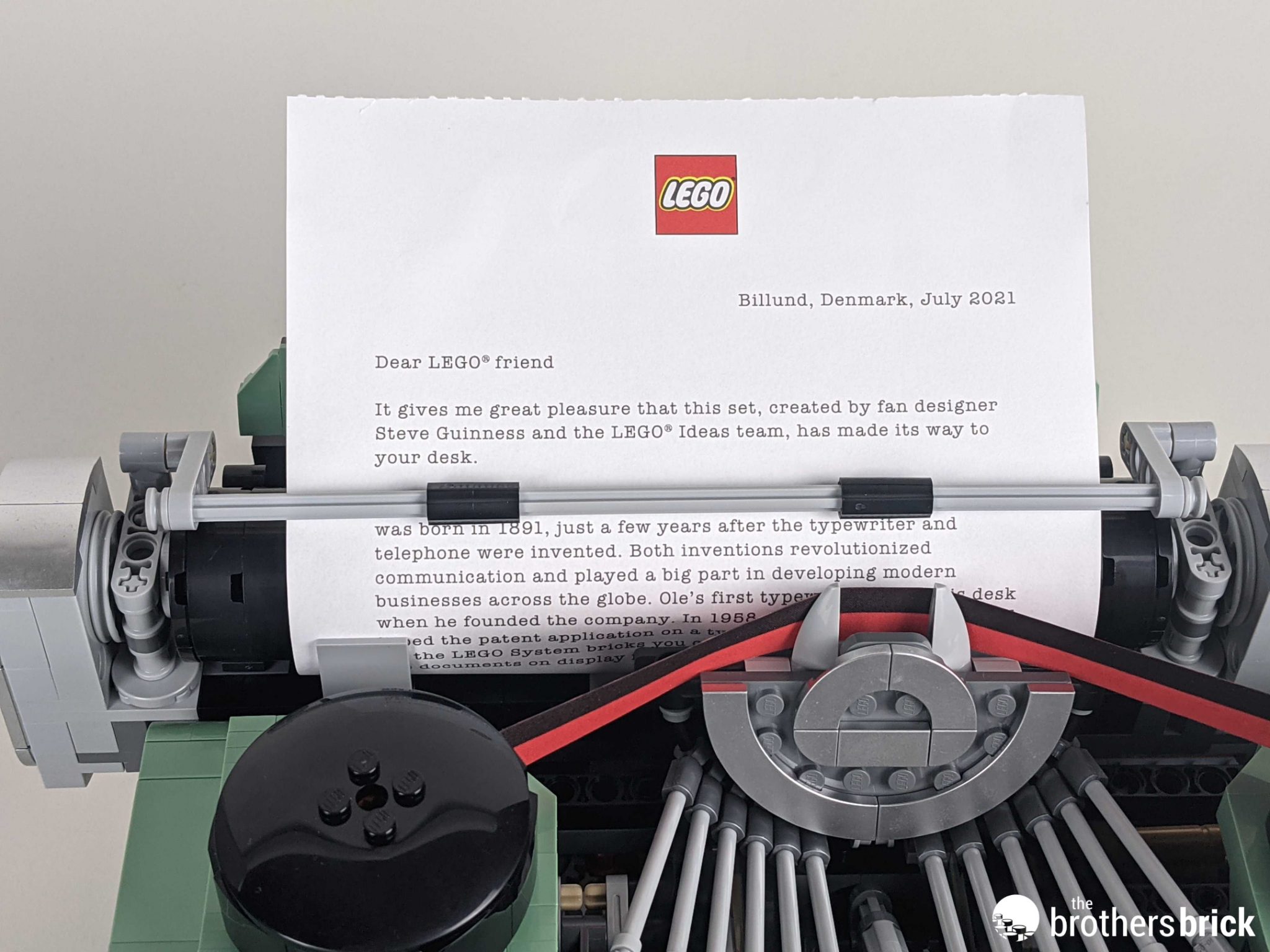 LEGOIdeas21327TypewriterReviewT5P0089 The Brothers Brick The Brothers Brick