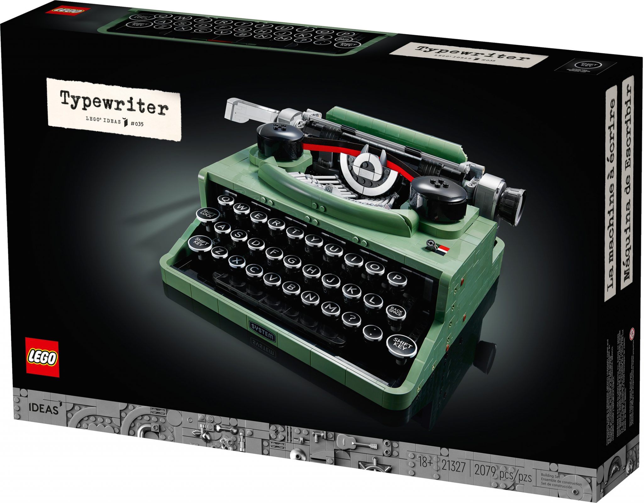 LEGO Ideas 21327 Typewriter V78M82 The Brothers Brick The