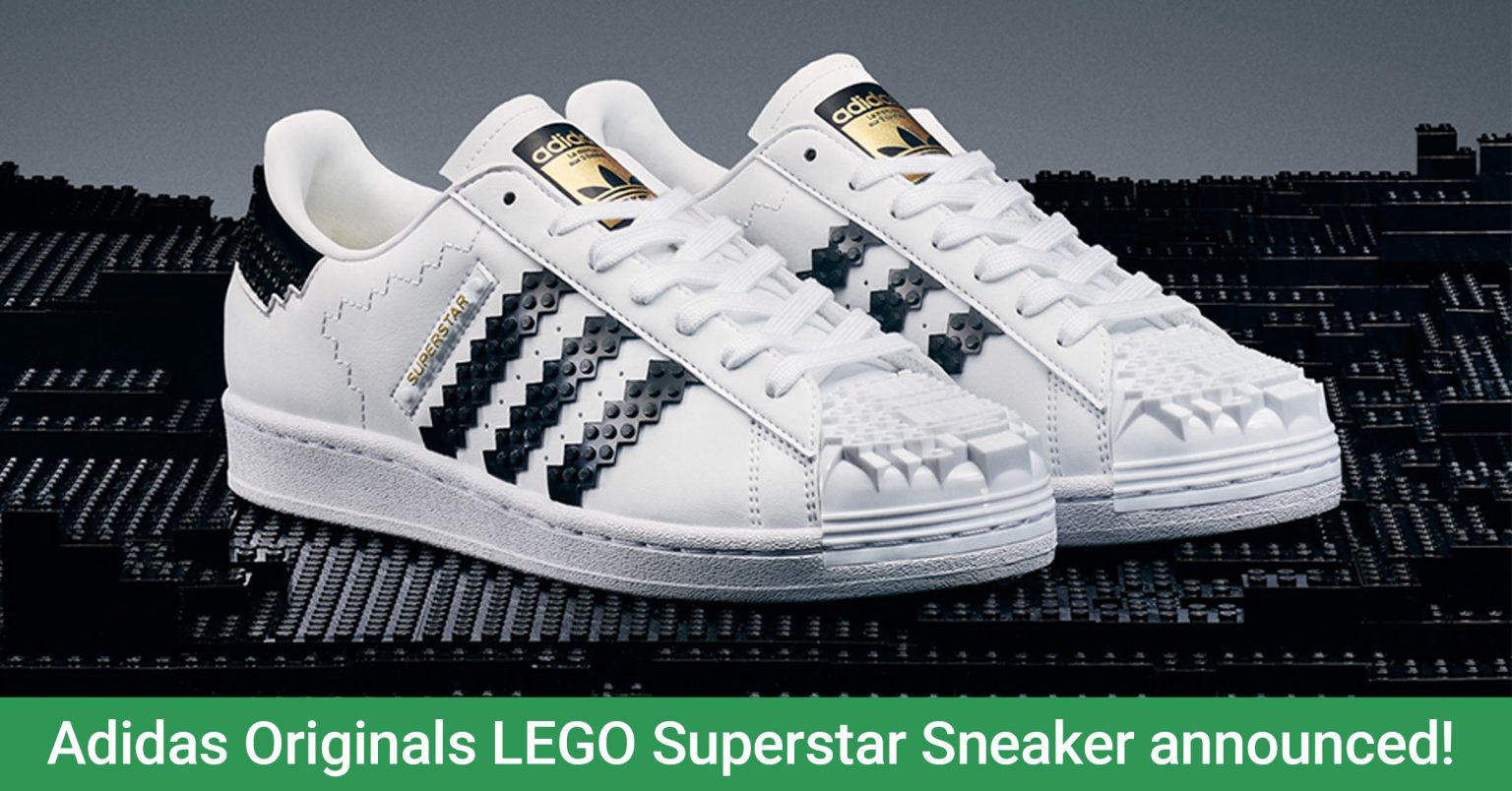 Adidas Originals LEGO Superstar Sneaker to accompany LEGO 10282 Adidas ...