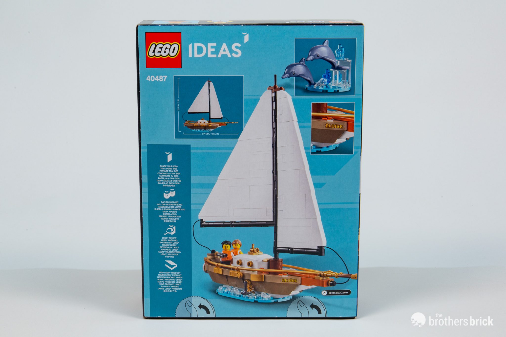 LEGO Ideas 40487 Sailboat Adventure TBB Review J2U0D2 The