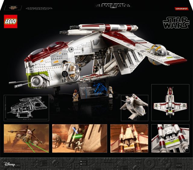 LEGO Star Wars reveals 75309 Republic Gunship as next Ultimate