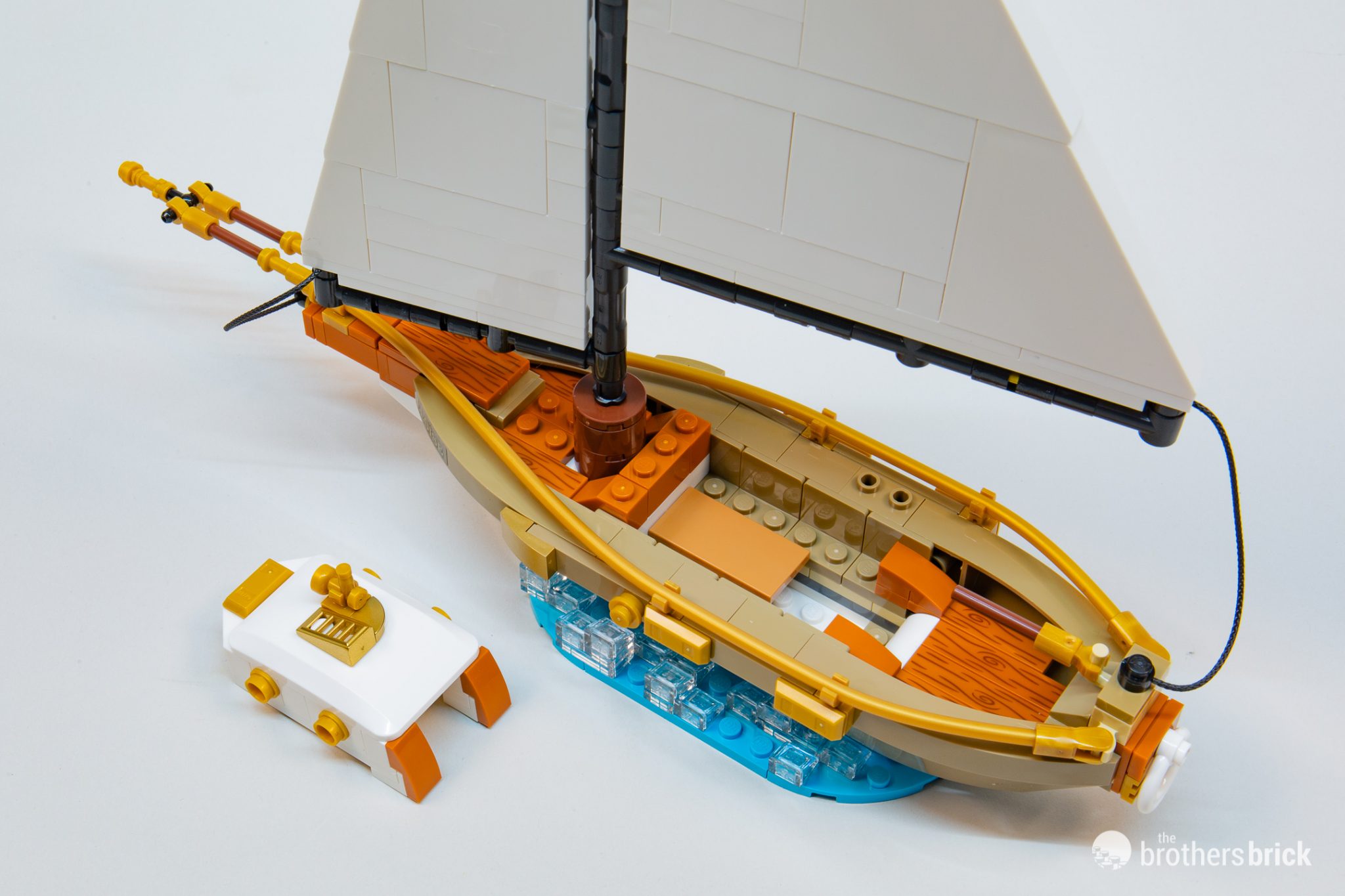 LEGO Ideas 40487 Sailboat Adventure TBB Review J2U0D13 The