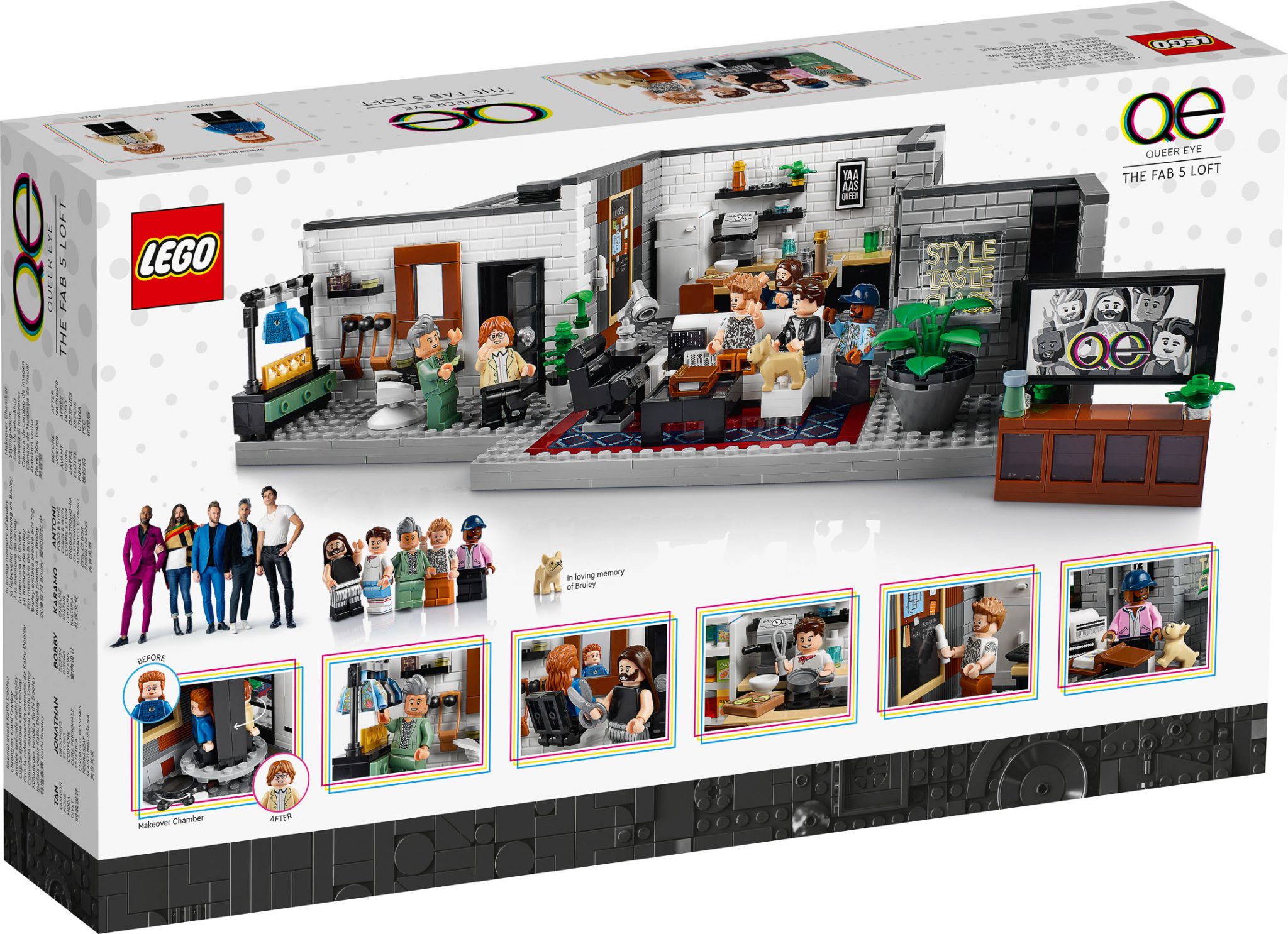 LEGO 10291 Queer Eye The Fab 5 Loft 1LNMO7 The Brothers Brick
