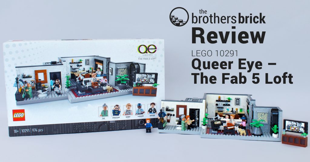 Getting a LEGO makeover with Creator Expert 10291 Queer Eye - The