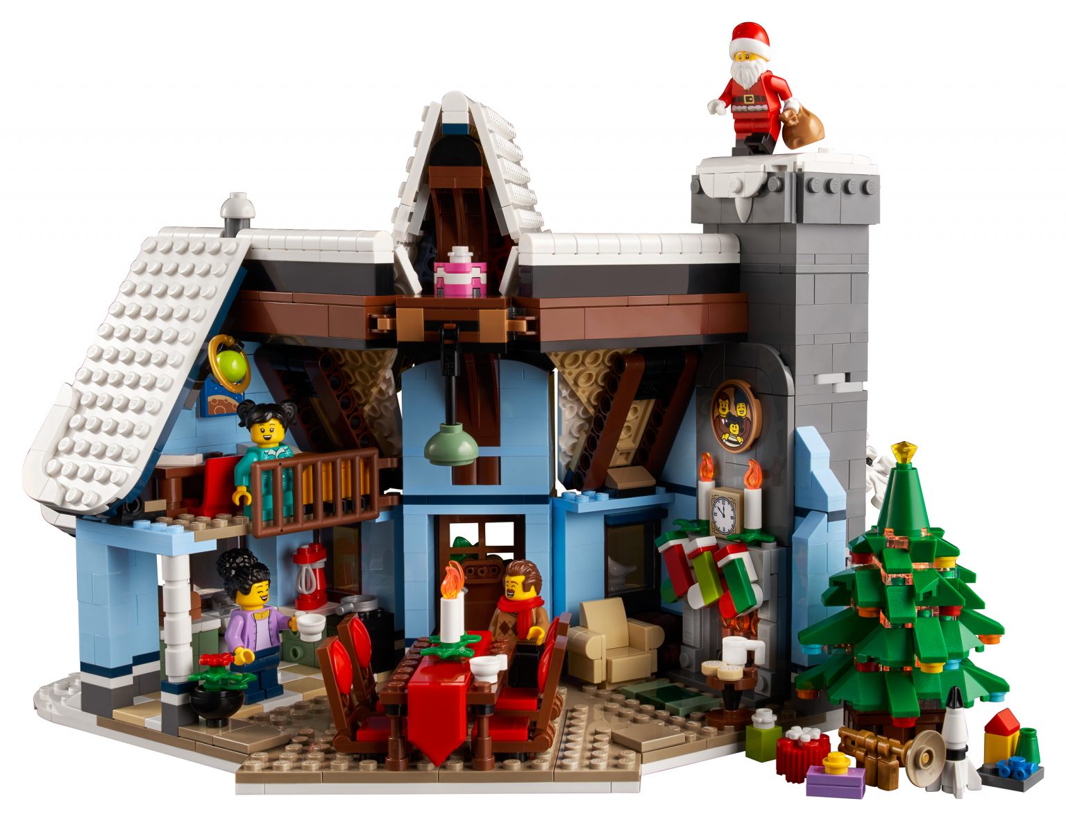 LEGO Creator Expert 10293 Santa s Visit 2021 Winter Village T2EFN Lego creator expert 10293 santa s visit 2021 winter village t2efn