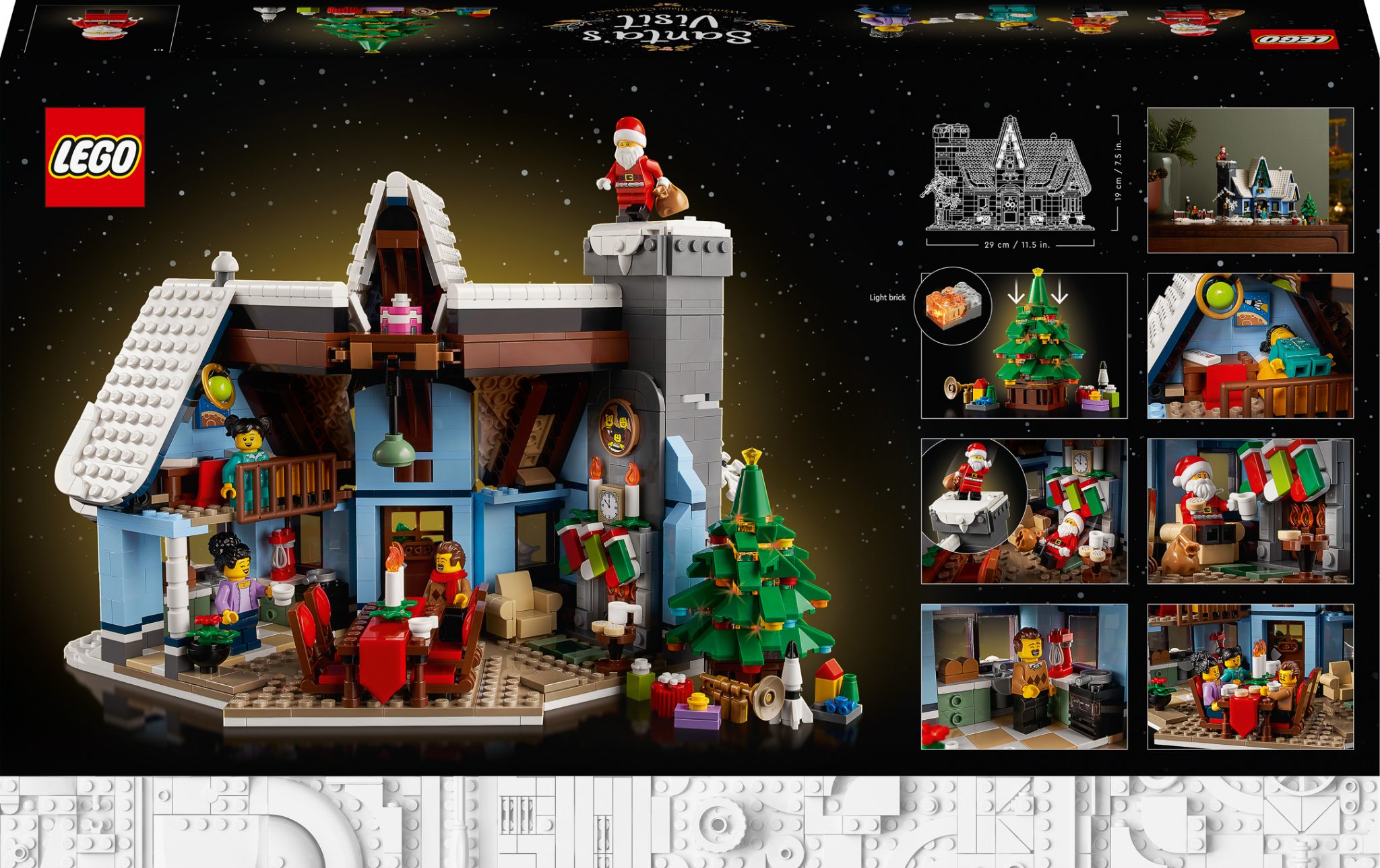 LEGO Creator Expert 10293 Santa's Visit - 2021 Winter Village - T2EFN ...