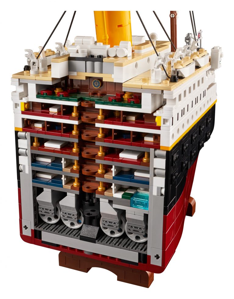 LEGO reveals 9,000piece 10294 Titanic ship model as secondlargest
