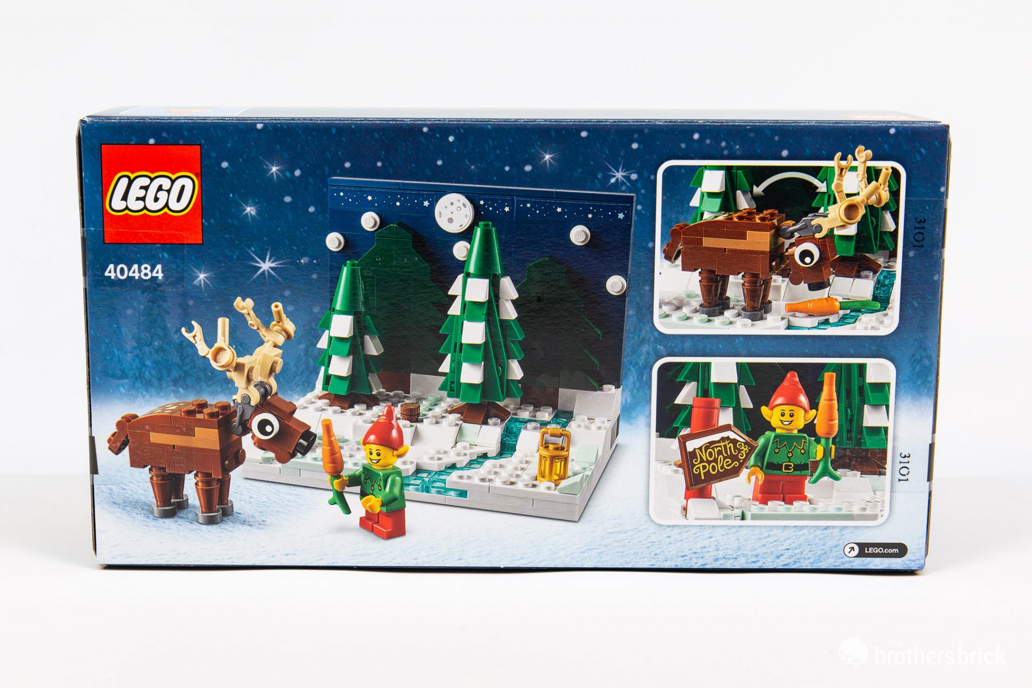 LEGO Gift with Purchase GWP Christmas Holiday 2021 40484 Santa's
