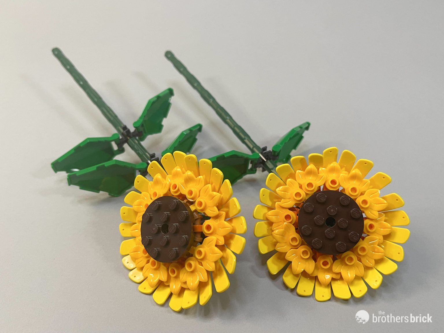 LEGO 40524 Sunflowers TBB Review 2AVTP13 The Brothers Brick