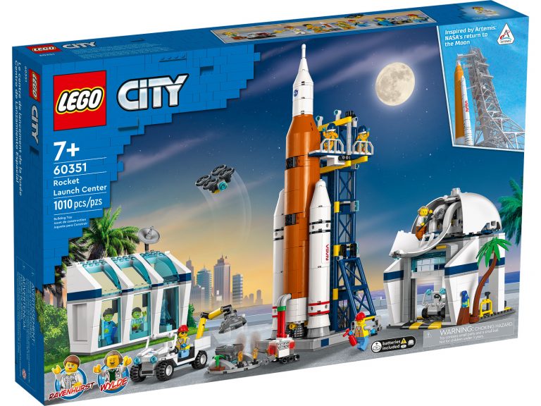LEGO City 2022 60351 Rocket Launch Center (1) The Brothers Brick