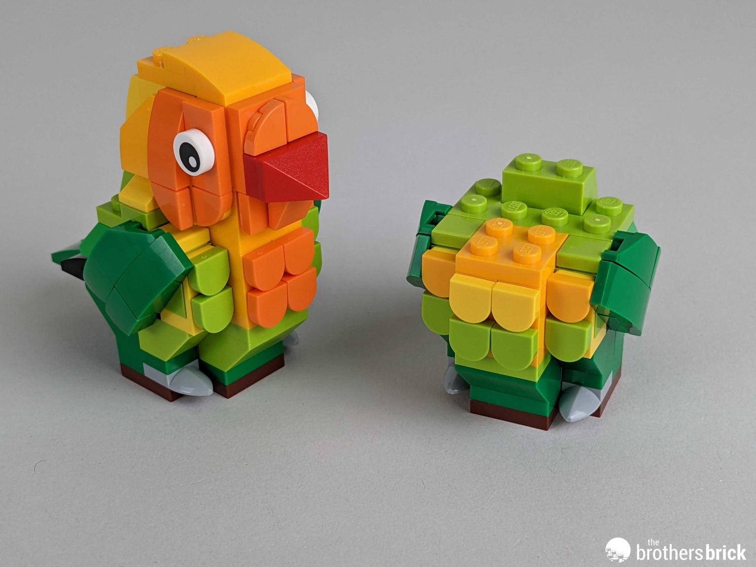LEGO Iconic 40522 Love Birds TBB Review X5AM3 12 The Brothers