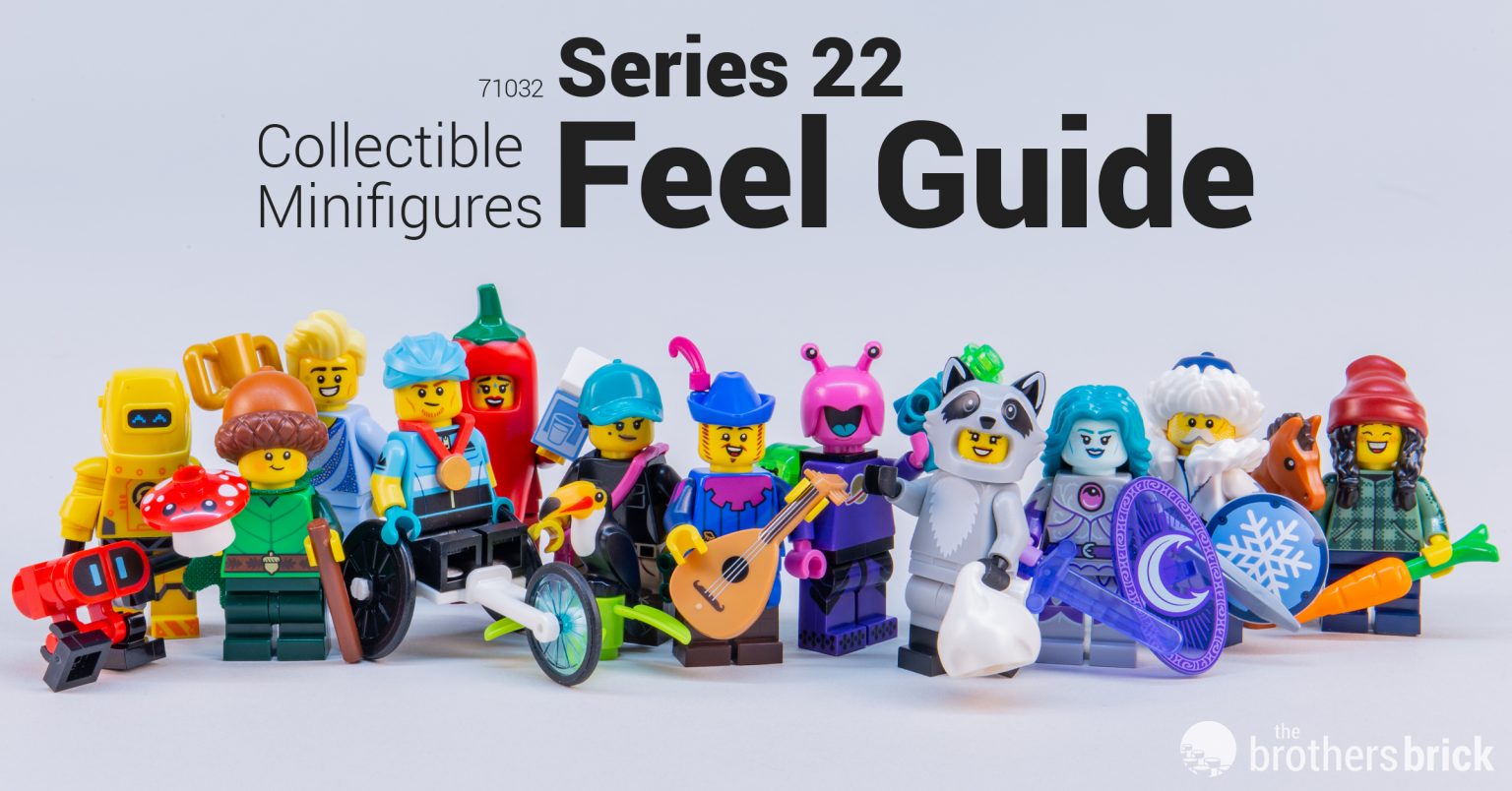 LEGO Collectible Minifigures 71032 Series 22 Feel Guide [Review] The
