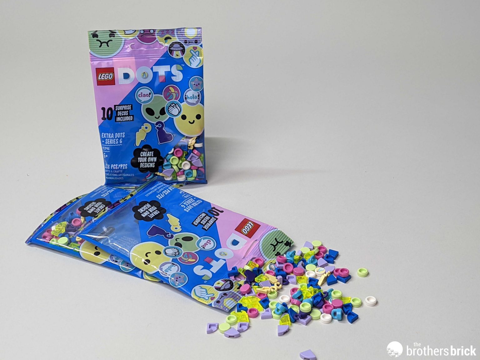 LEGO DOTS 41946 Extra DOTS Series 6 TBB Review 10 The Brothers