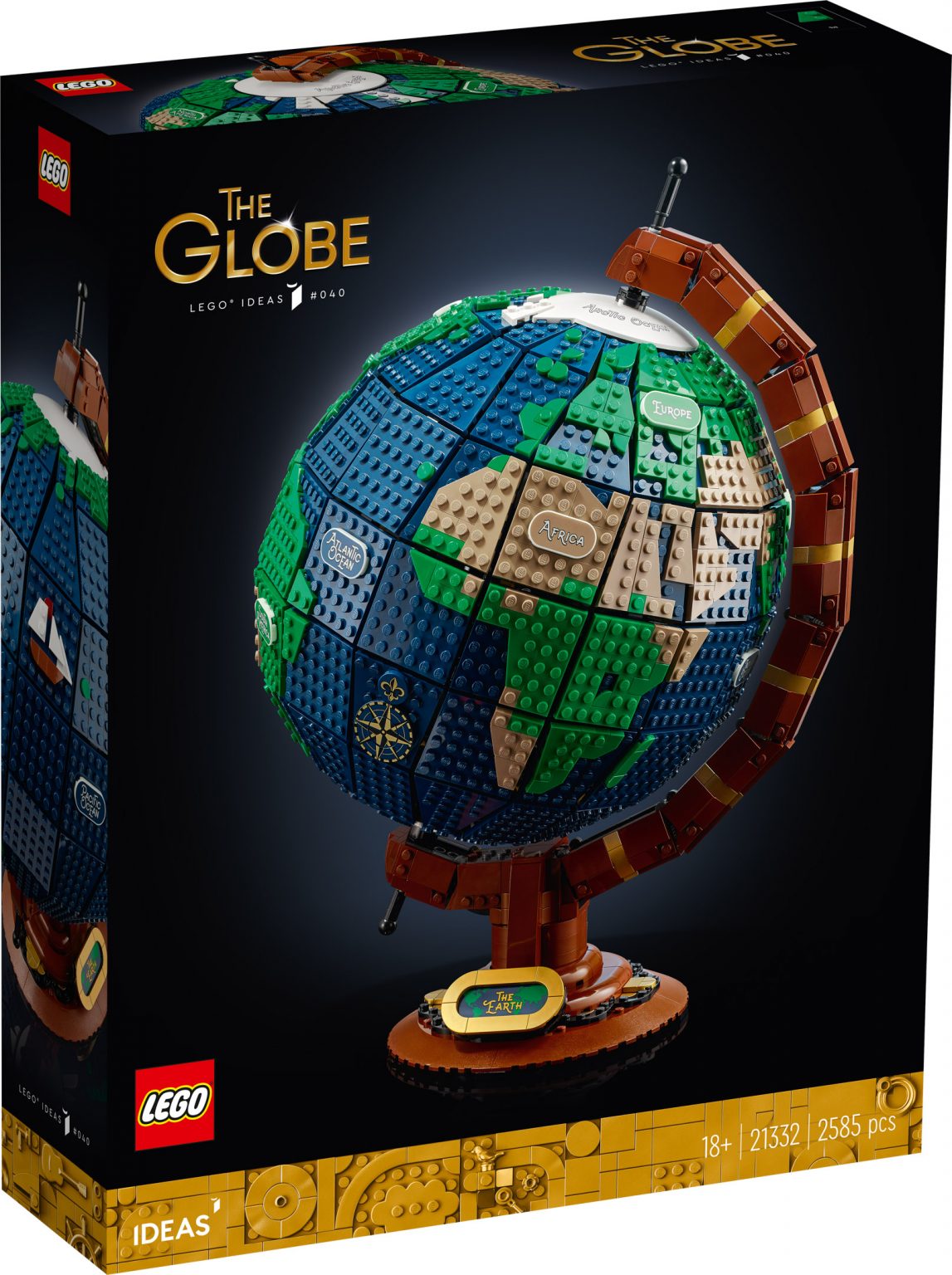 LEGO Ideas 31332 Earth Globe RJG2N1 The Brothers Brick The