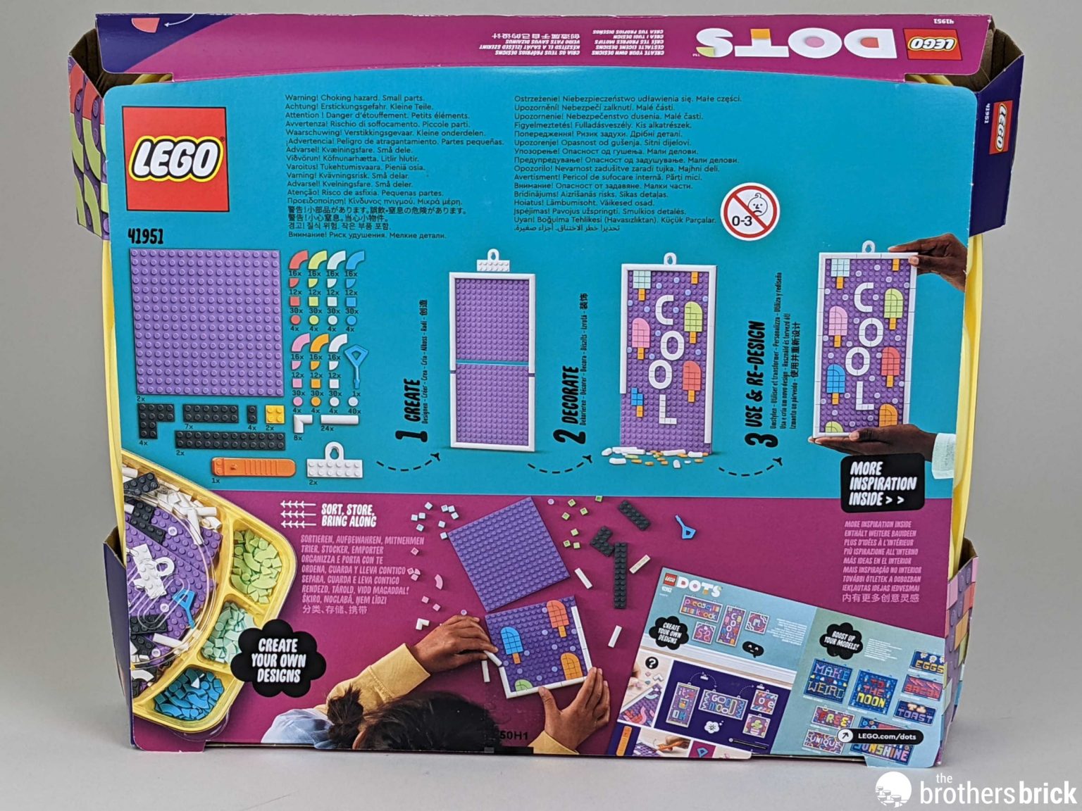 LEGO DOTS 41951 Message Board and 41952 Big Message Board TBB Review