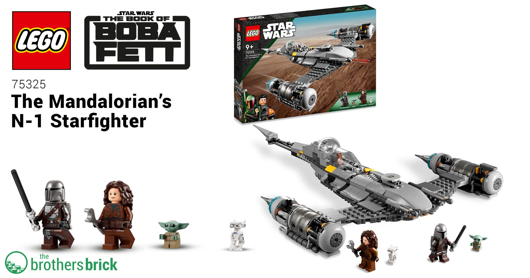 LEGO Star Wars Book of Boba Fett 75325 The Mandalorian's N1