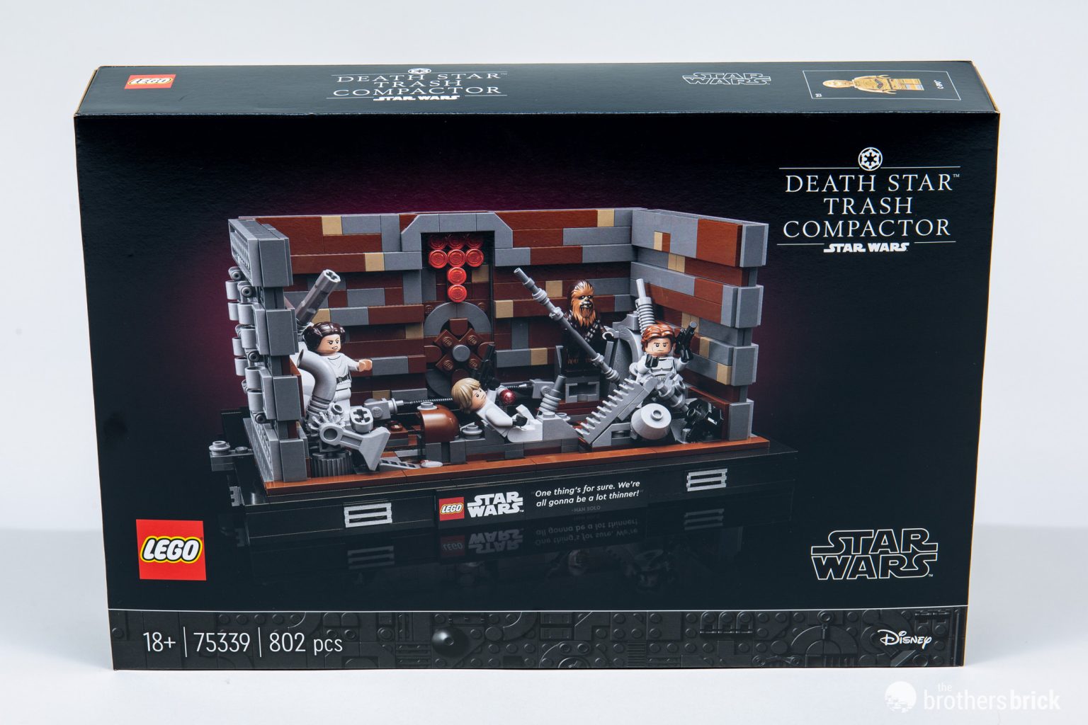 LEGO Star Wars 75339 Death Star Trash Compactor Diorama TBB Review